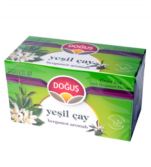 Yeşil Çay Bergamot Aromalı